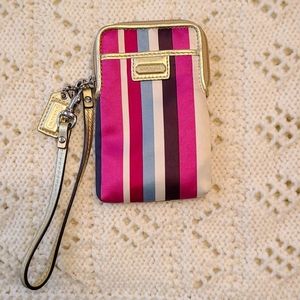 Coach wristlet